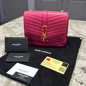 Authentic saint laurent handbag. Gently used in great condition